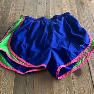 Nike Dri-fit running shorts.